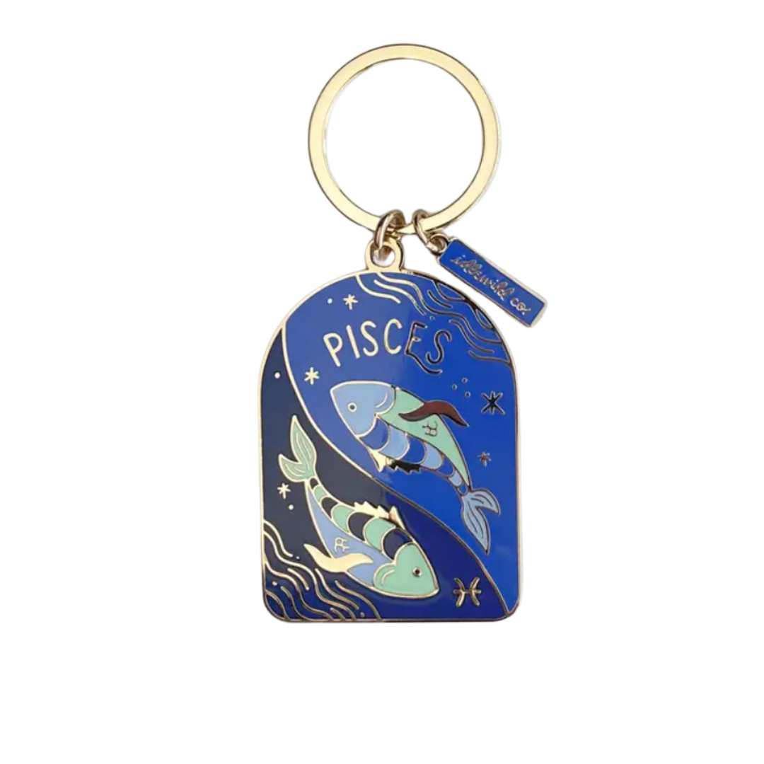 Pisces Keyring