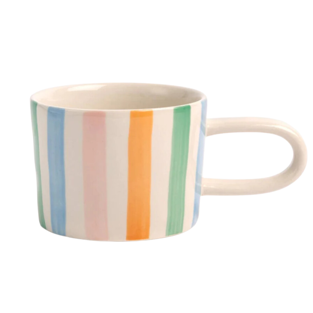 Multi Stripe Mug