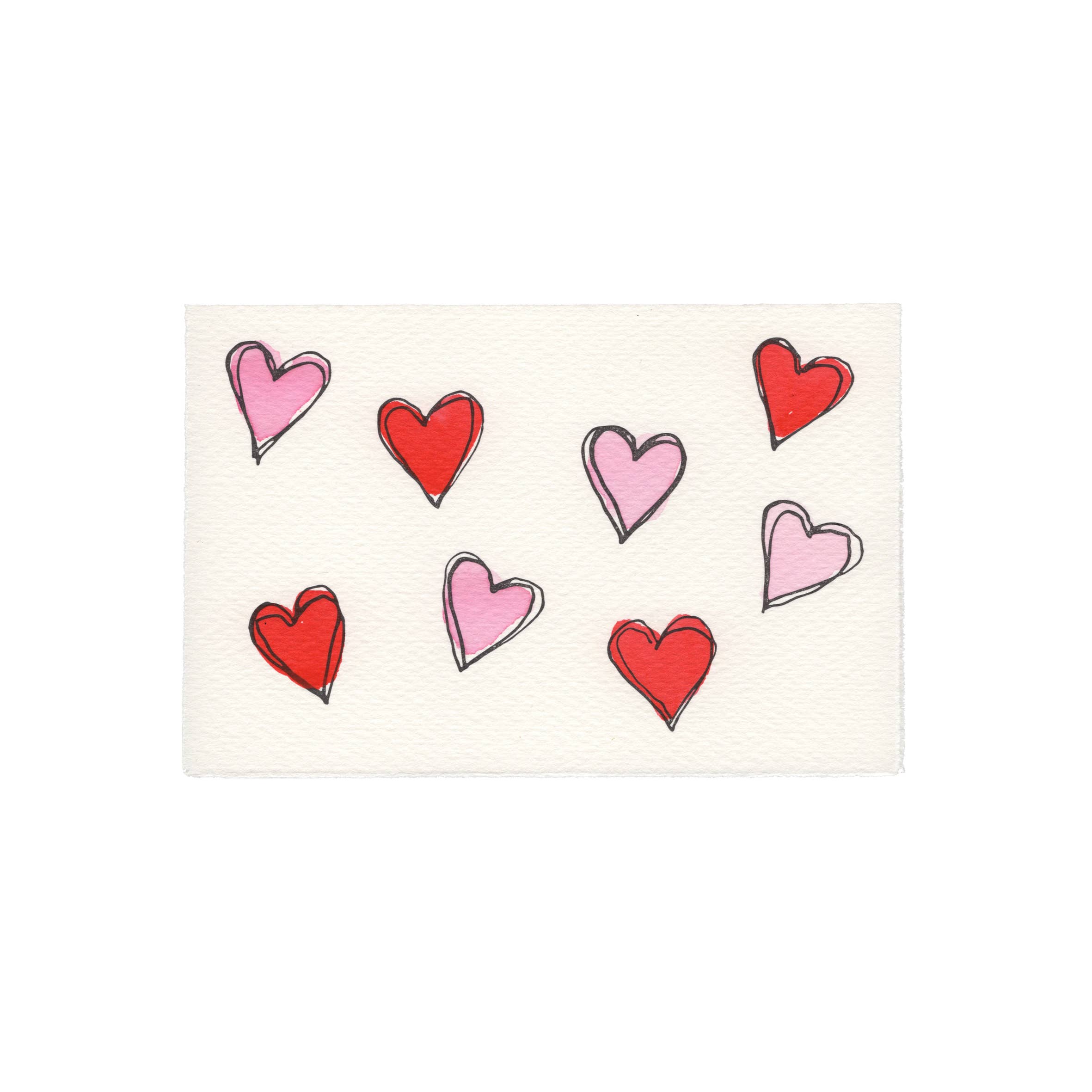 Hearts Card