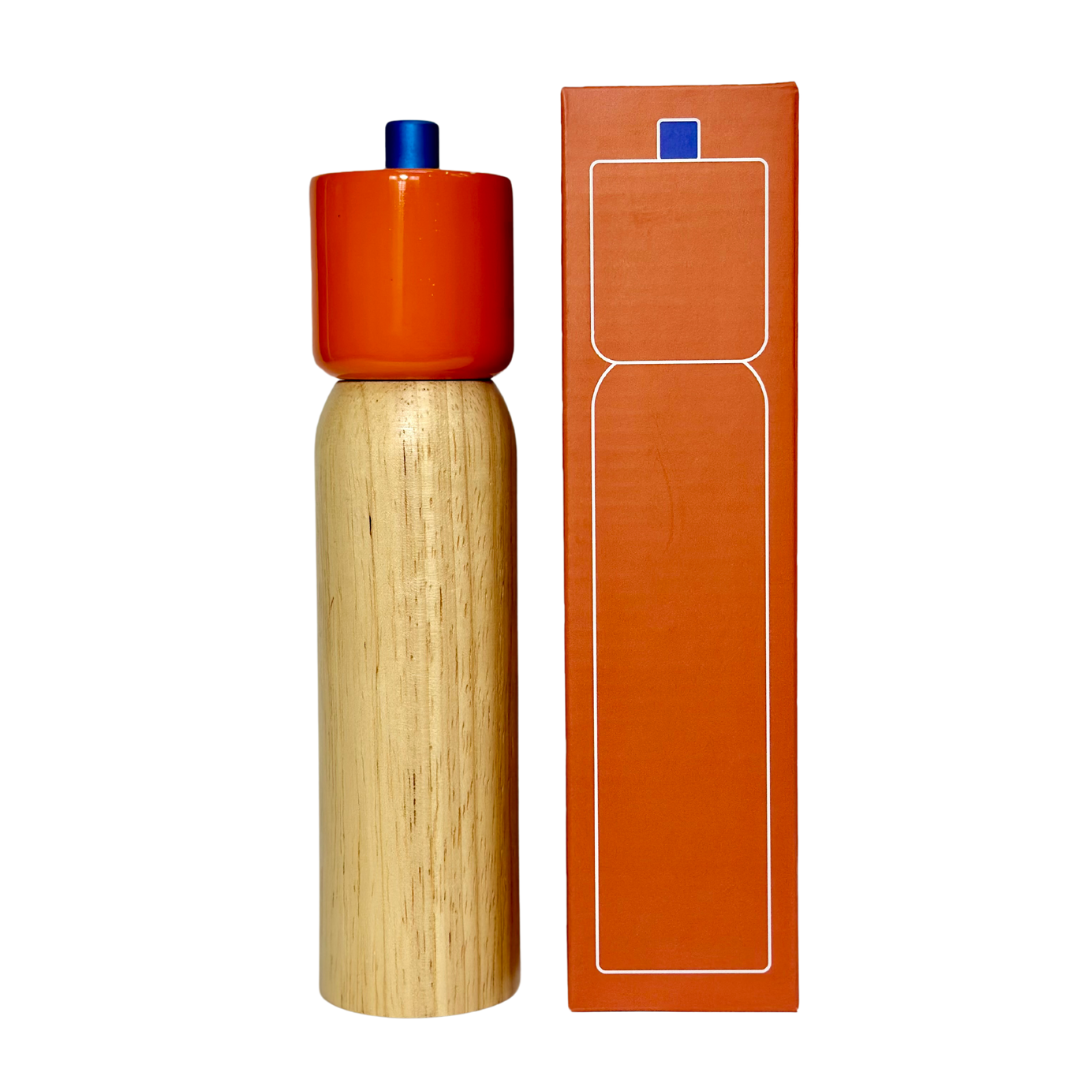 Salt & Pepper Grinder - Orange & Blue