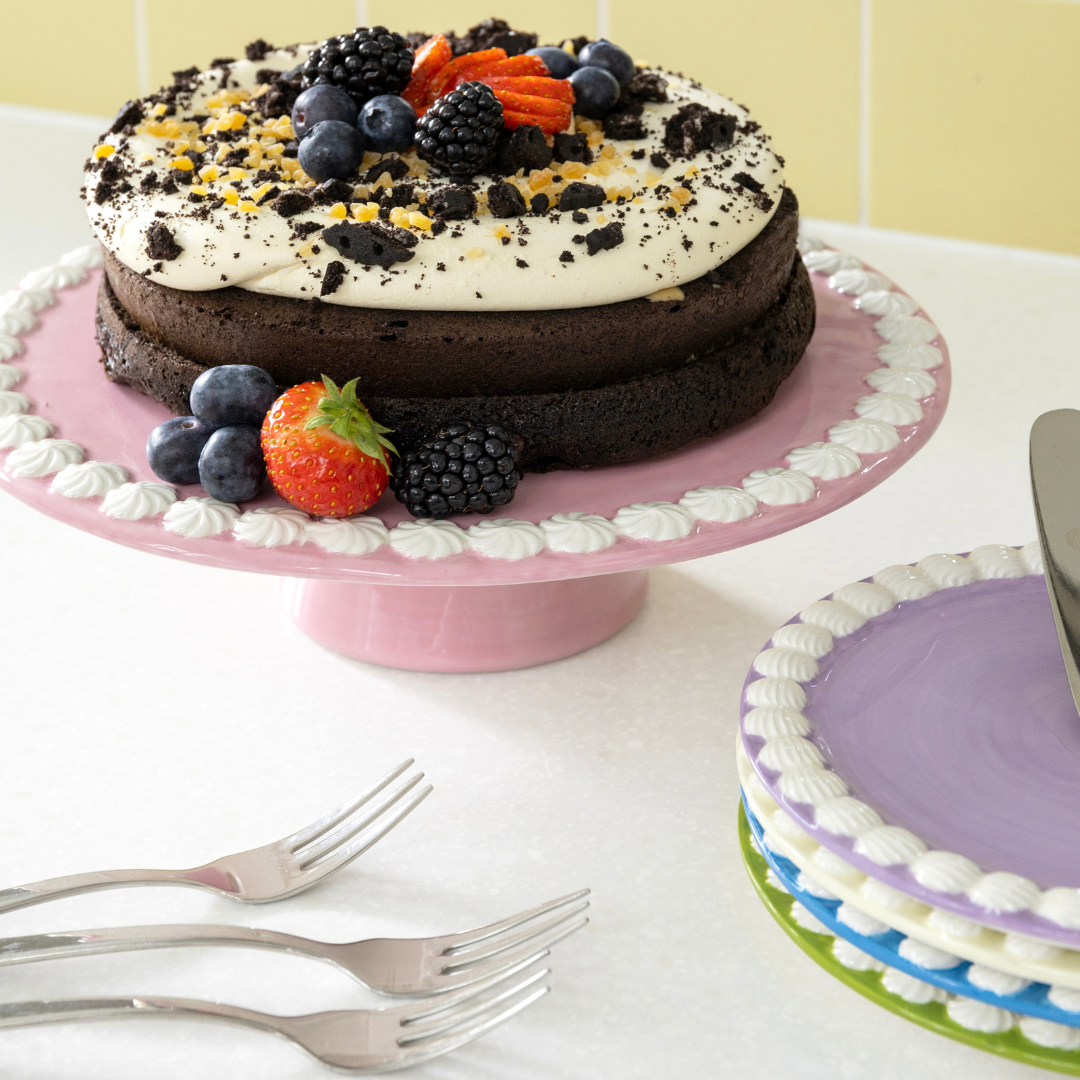 Cake Platter Whip Pink By &Klevering - PRE ORDER
