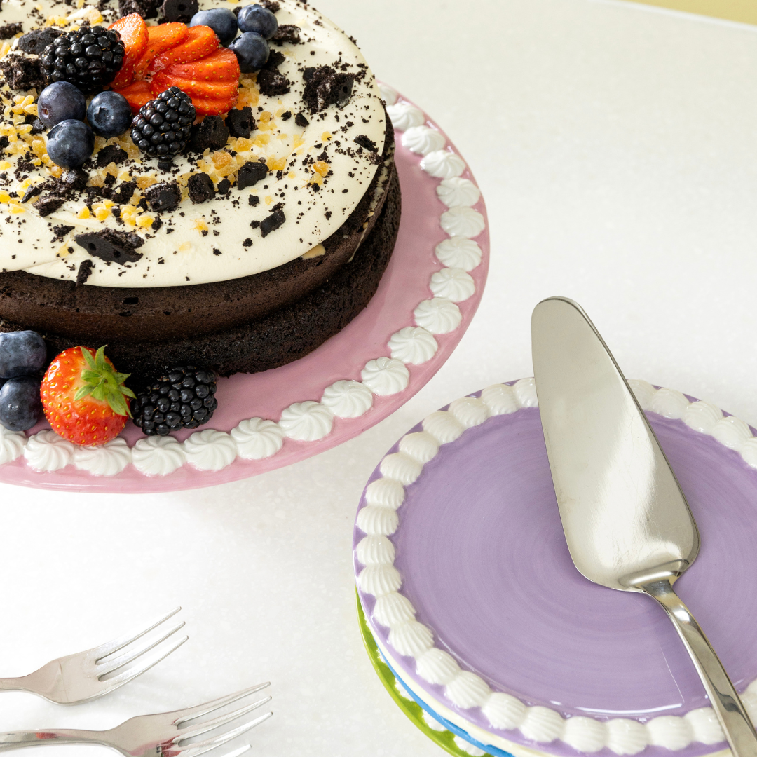 Cake Platter Whip Pink By &Klevering - PRE ORDER