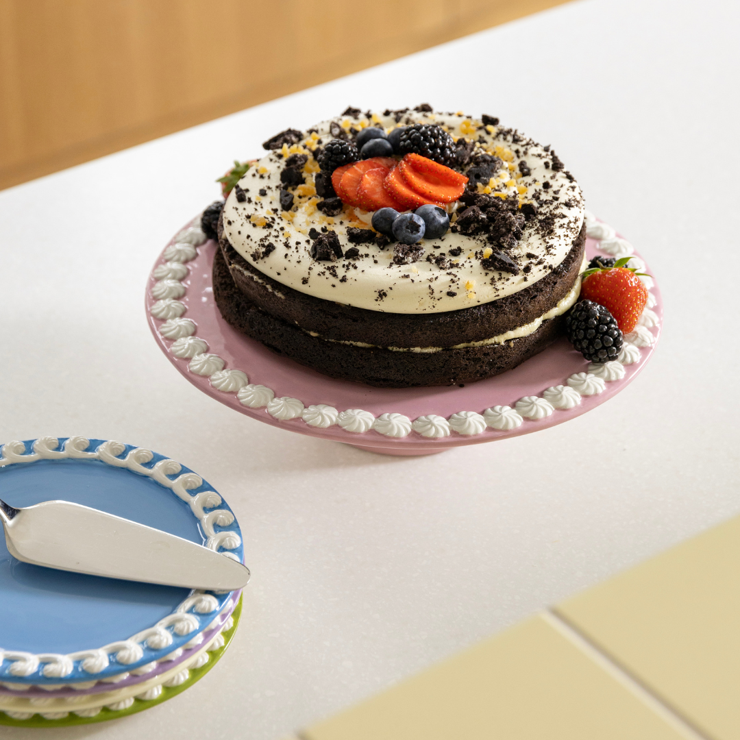 Cake Platter Whip Pink By &Klevering - PRE ORDER