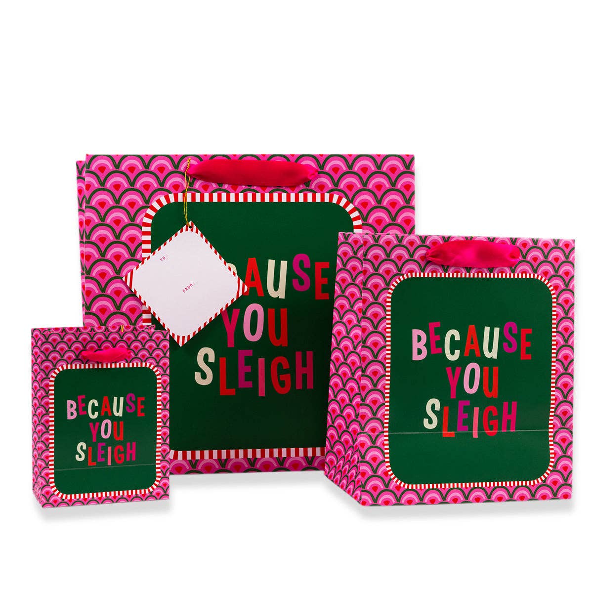 Because You Sleigh Gift Bag