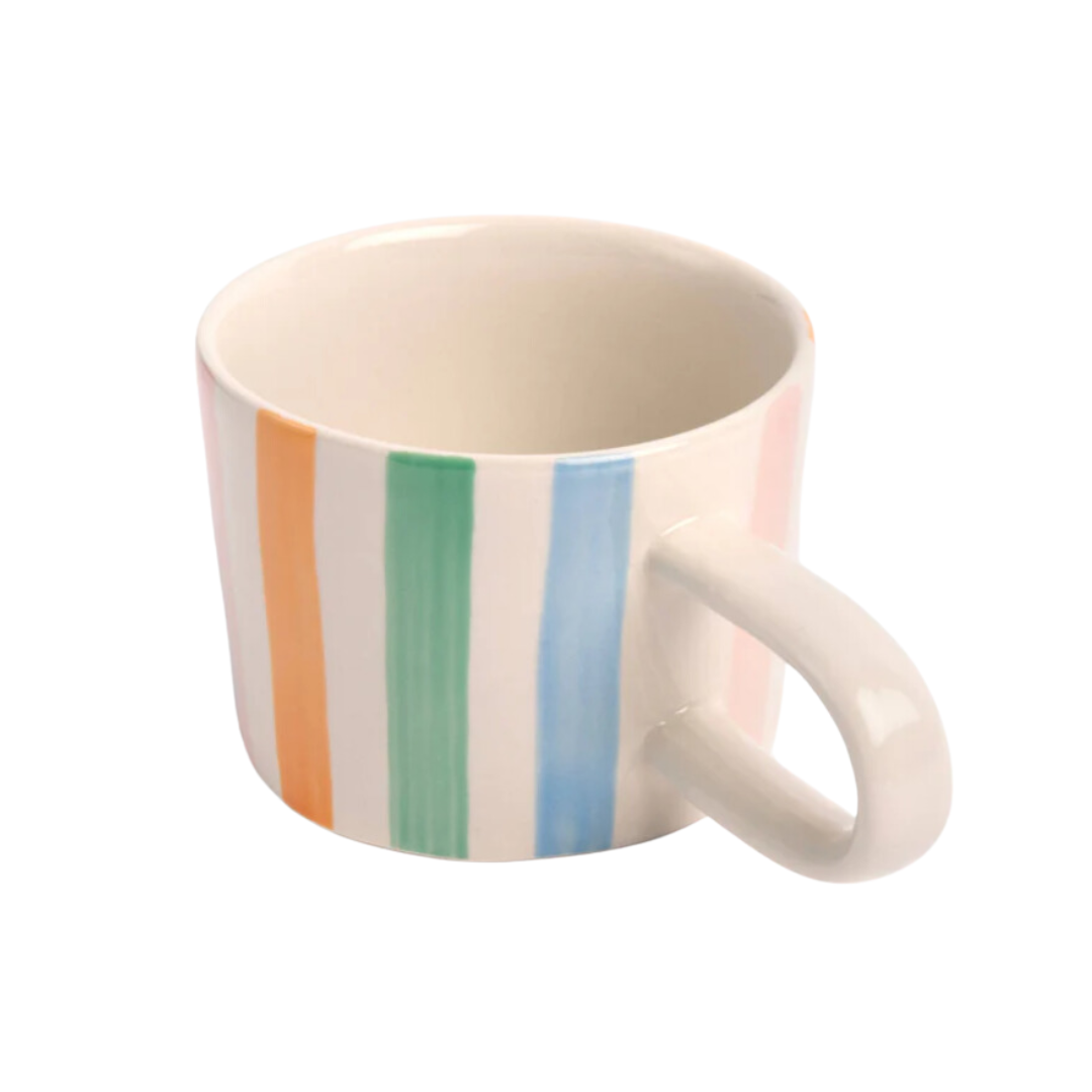 Multi Stripe Mug