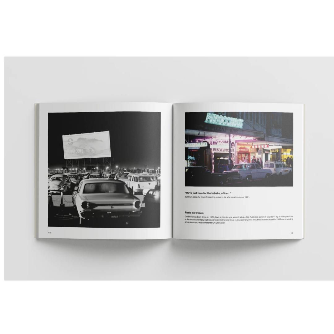 Chuck a U-ey. Images of Australians and their cars. By Tim Ross