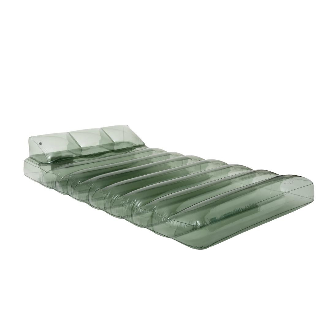 SEAGLASS TRANSLUCENT LOUNGER/LILO