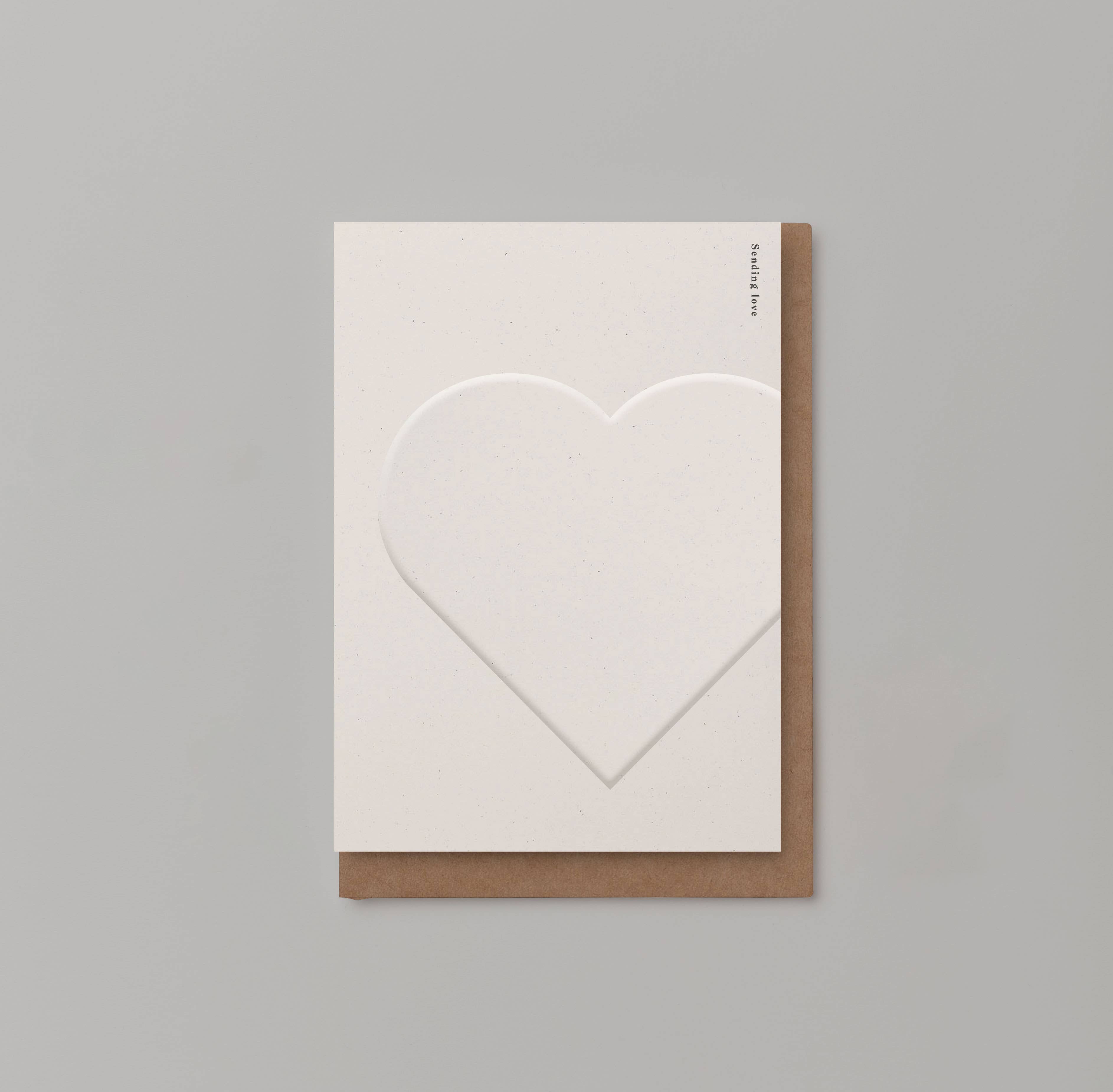 'SENDING LOVE' CARD