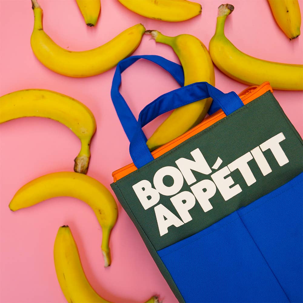 BLUE BON APPÉTIT ISOTHERMIC LUNCH BAG