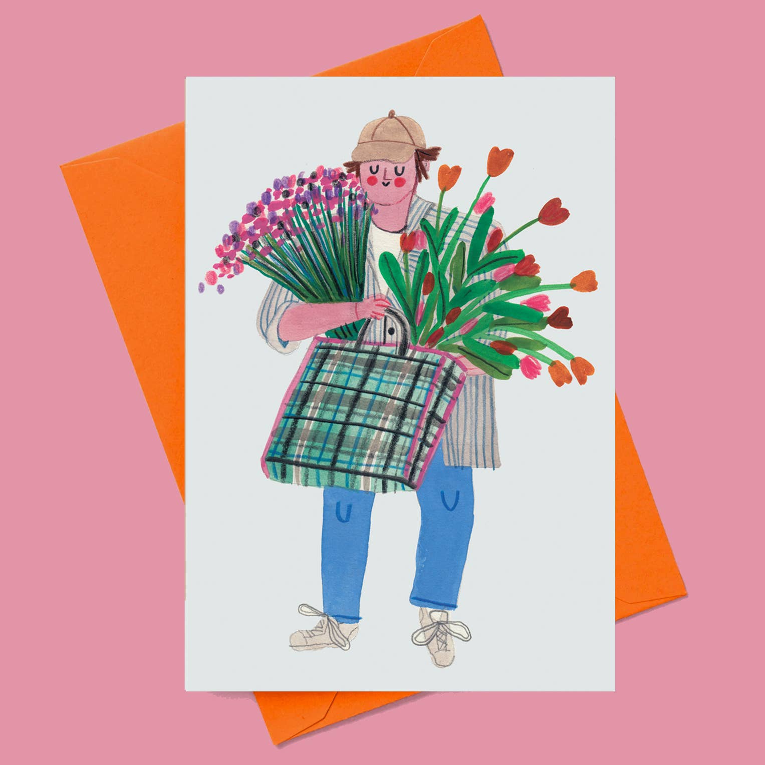 THE FLOWER GUY card