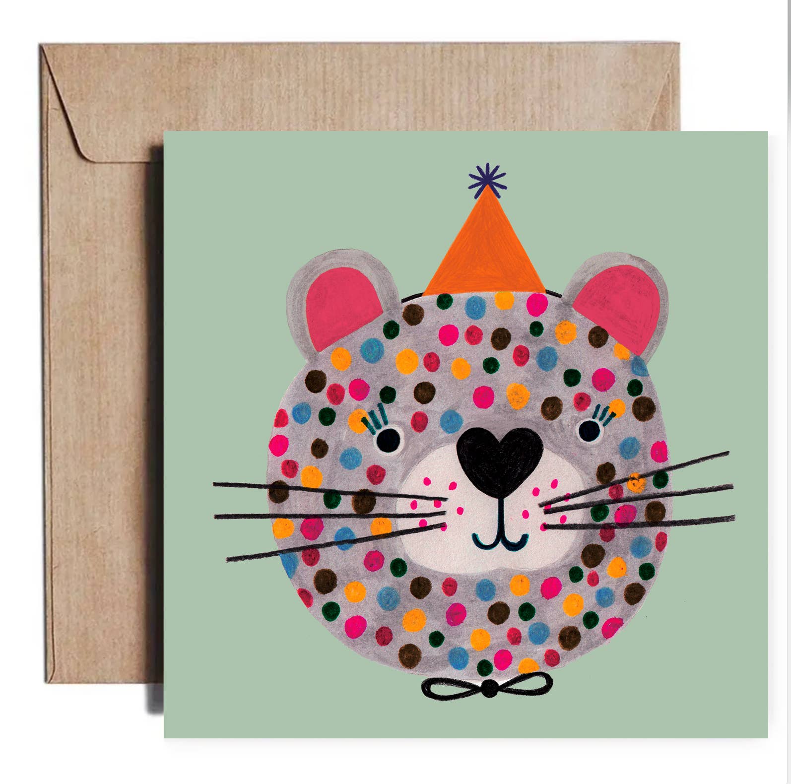 Party Cheetah Card