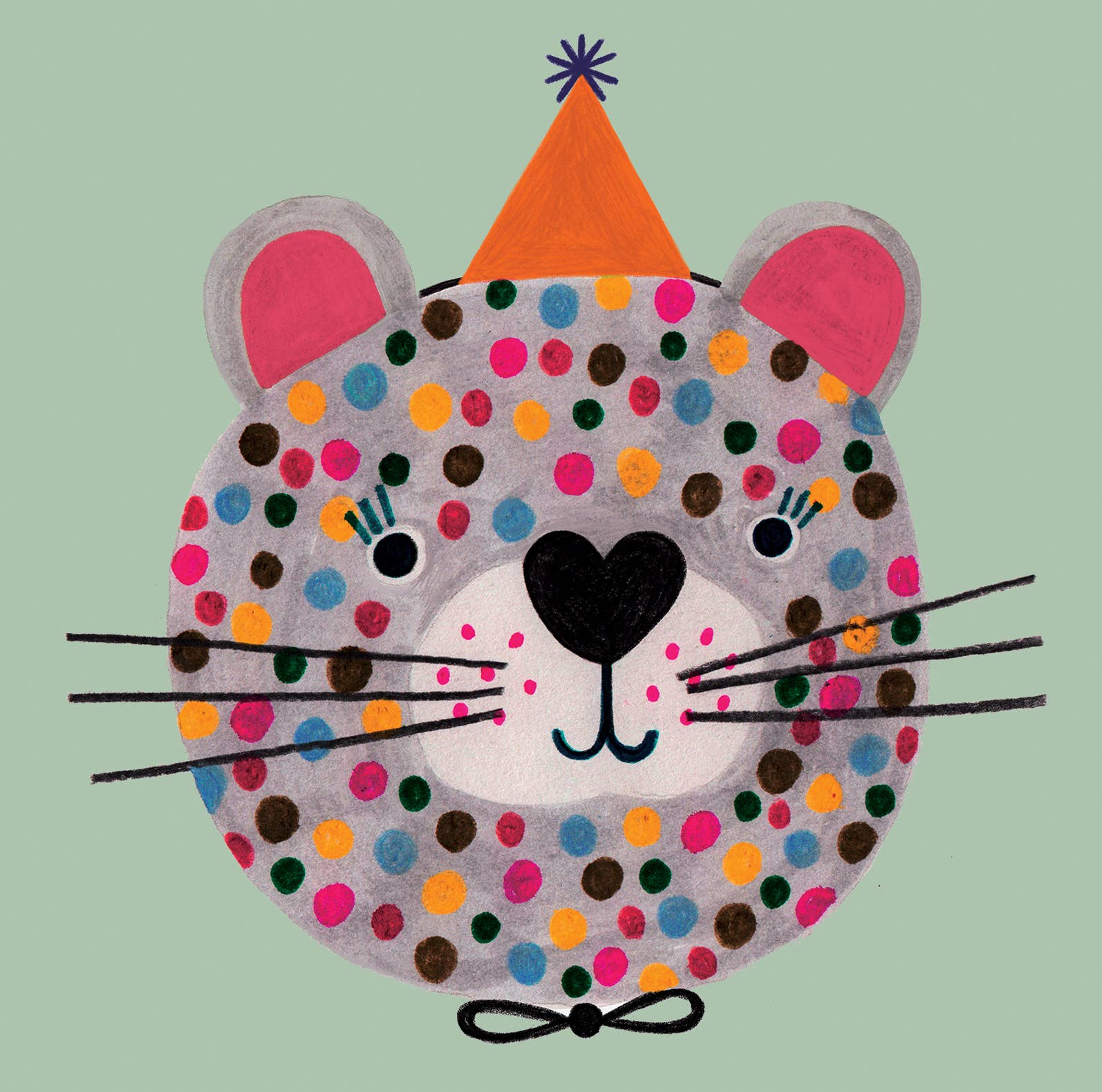 Party Cheetah Card