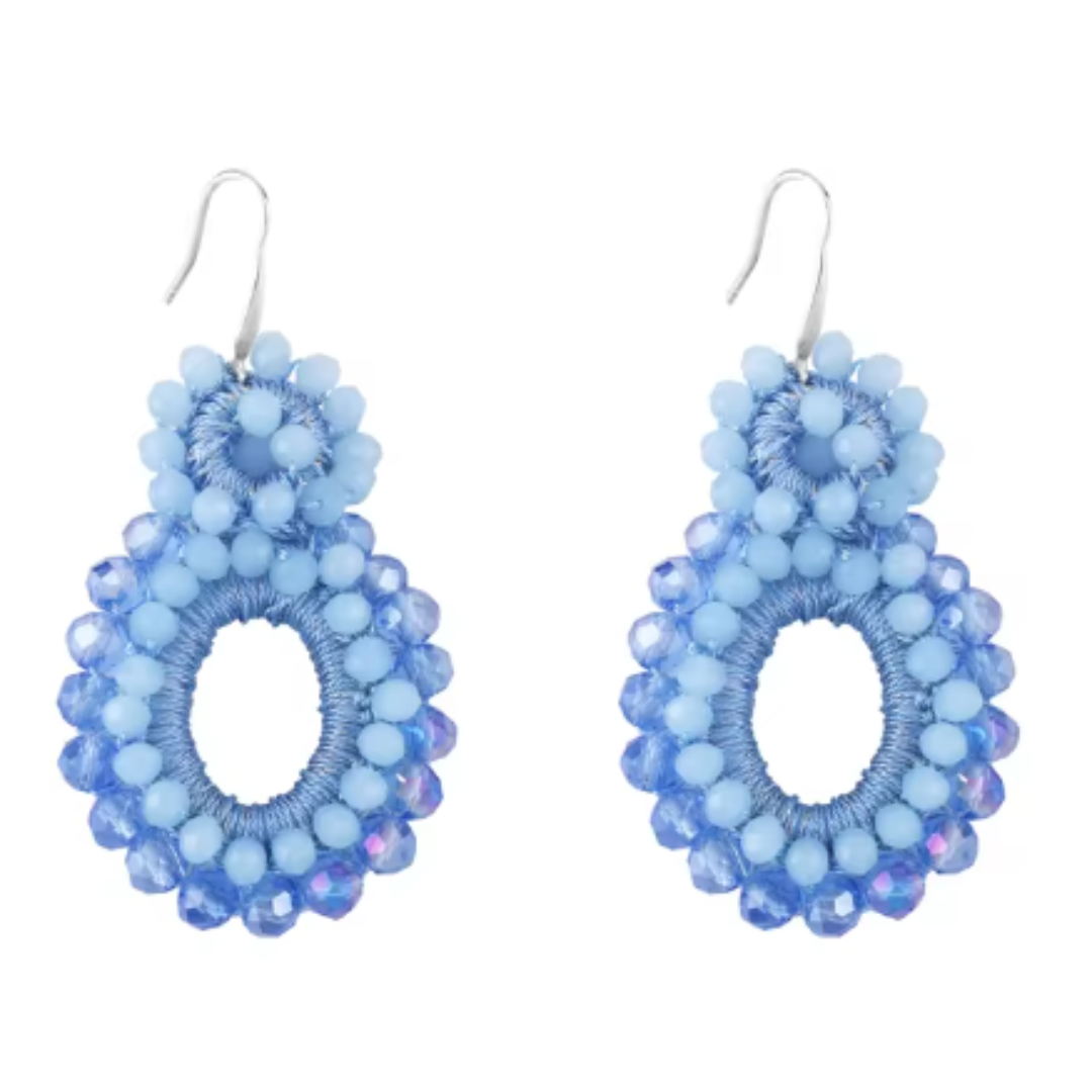 Halifax Earrings - Sky Blue