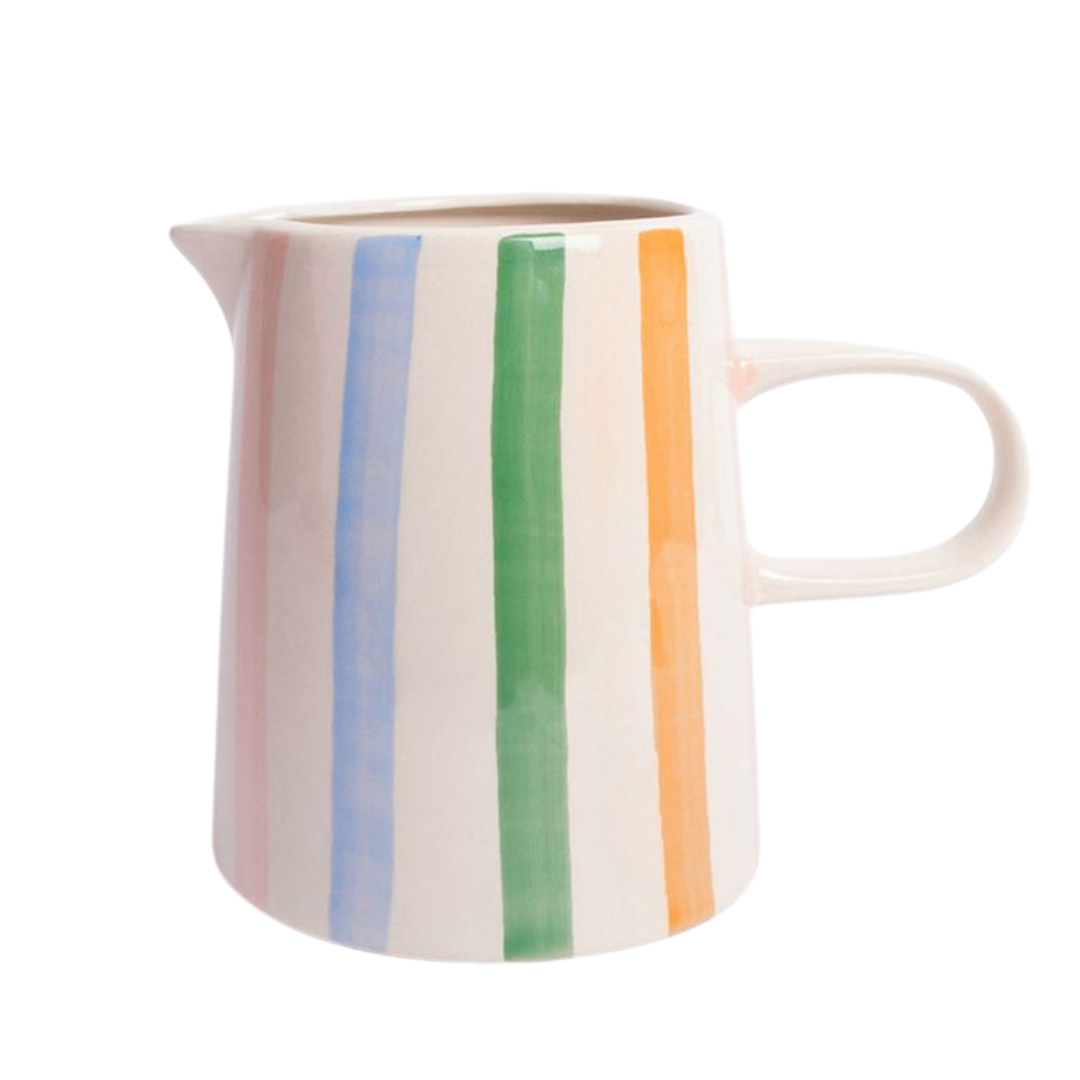 Multi Stripe Large Jug