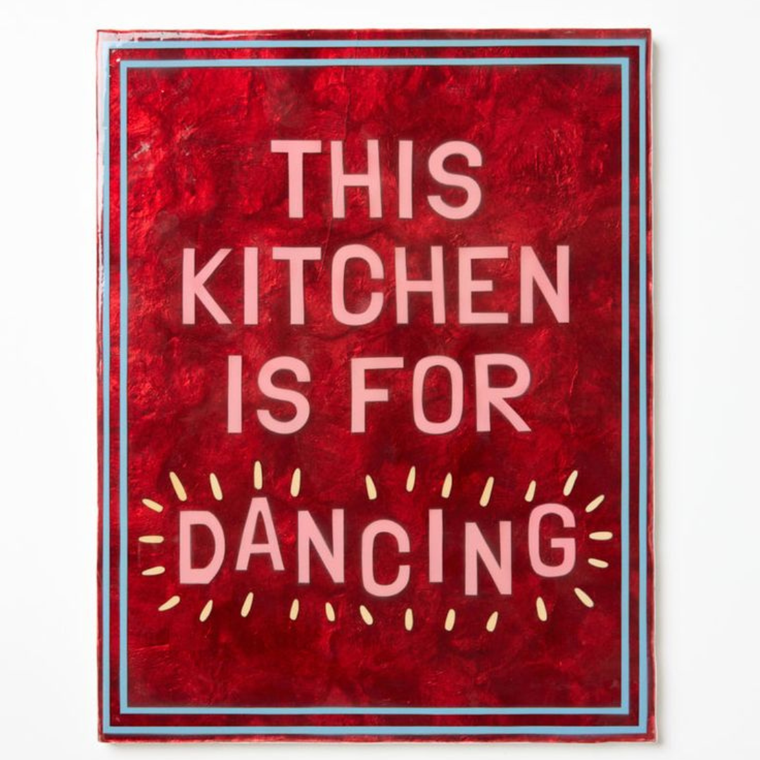 THIS KITCHEN IS FOR DANCING TILE - LARGE