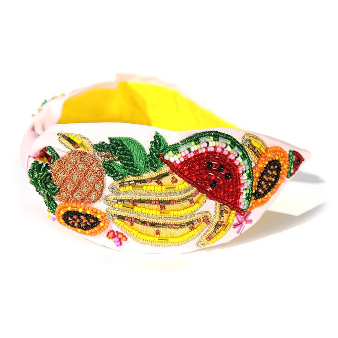 Fruit Salad Beaded Headband