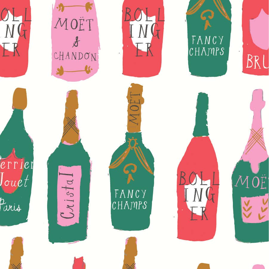 Let's Make a Toast Gift Bag - Bottle