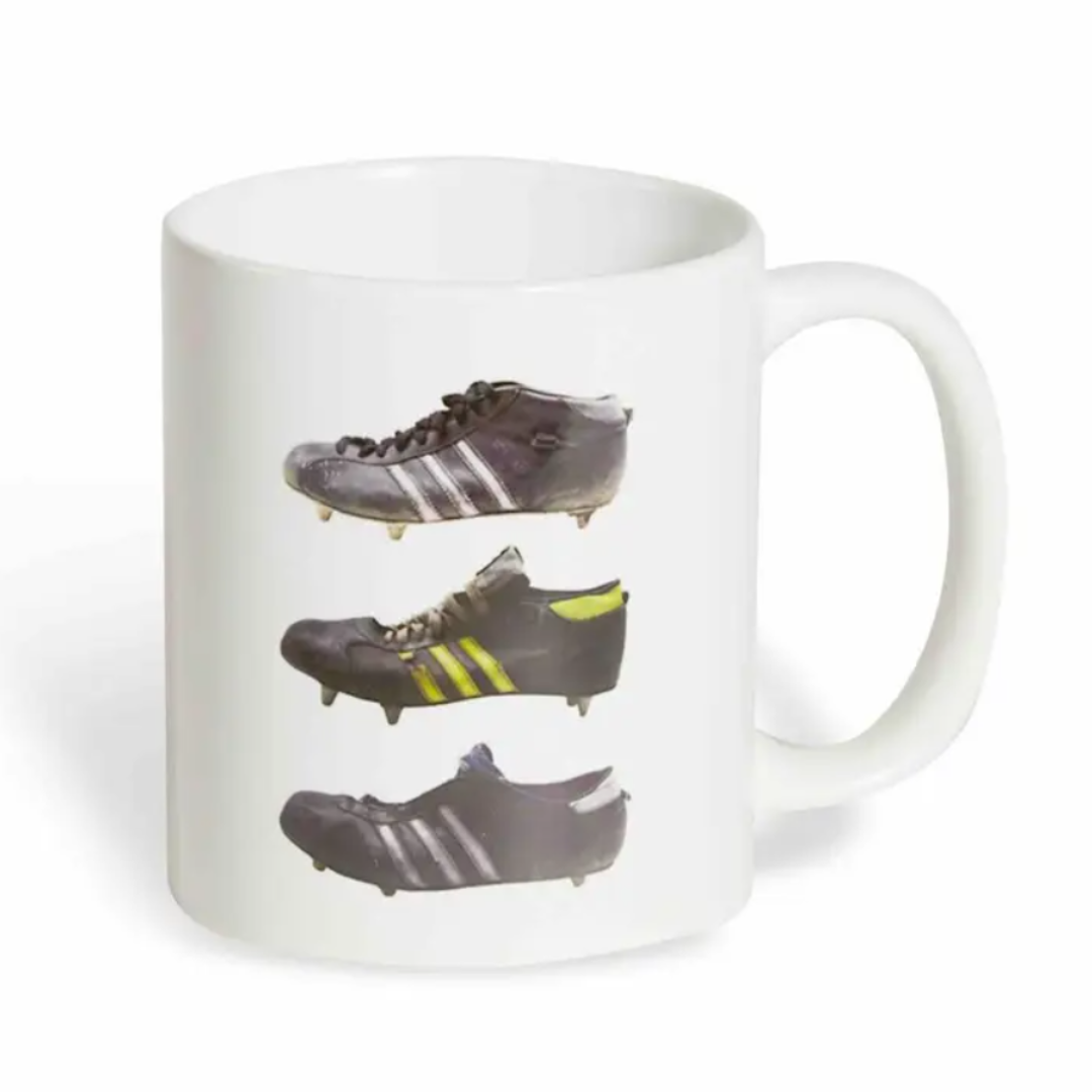 Nine Stripes Football Boots Coffee Mug