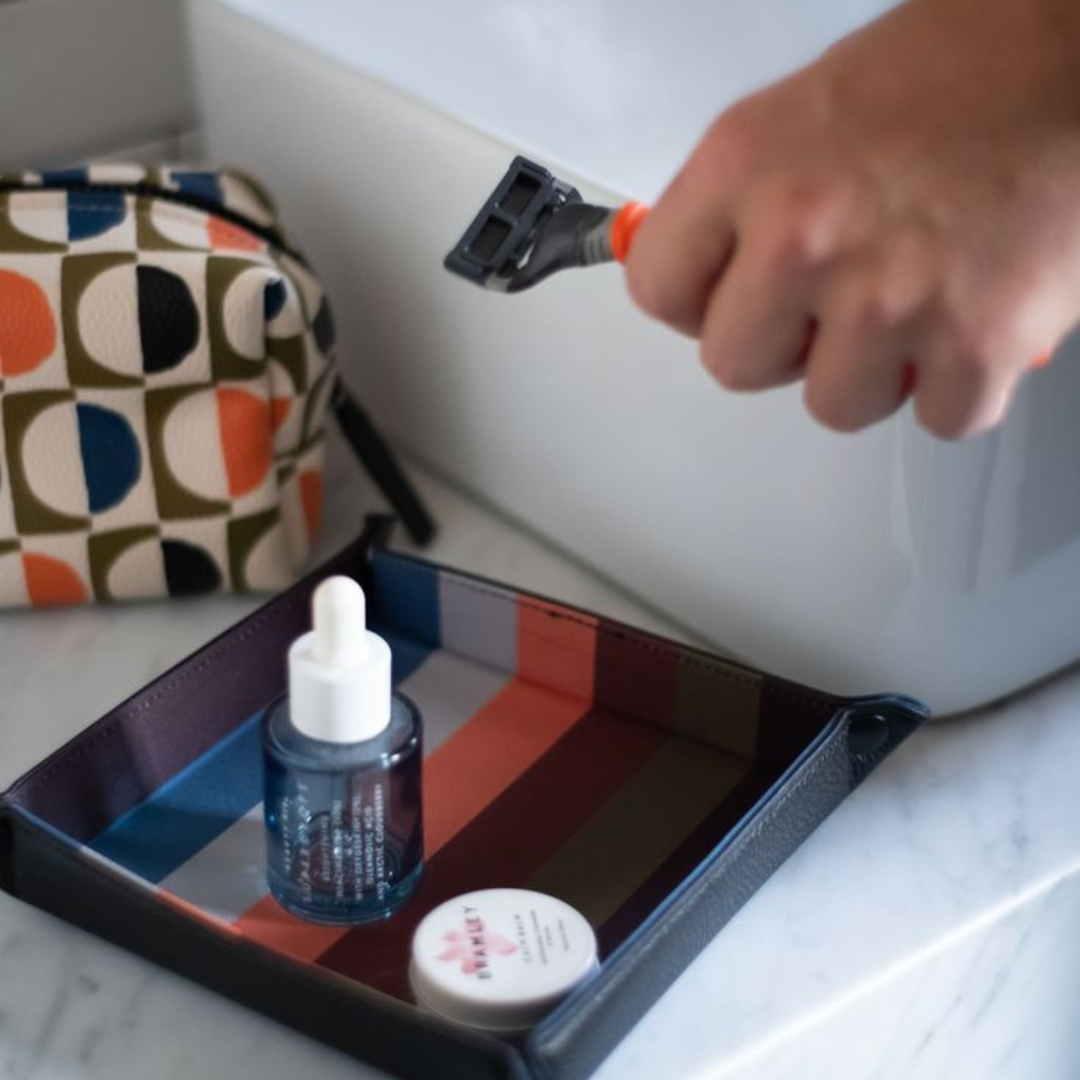 Stripe Catch All Tray