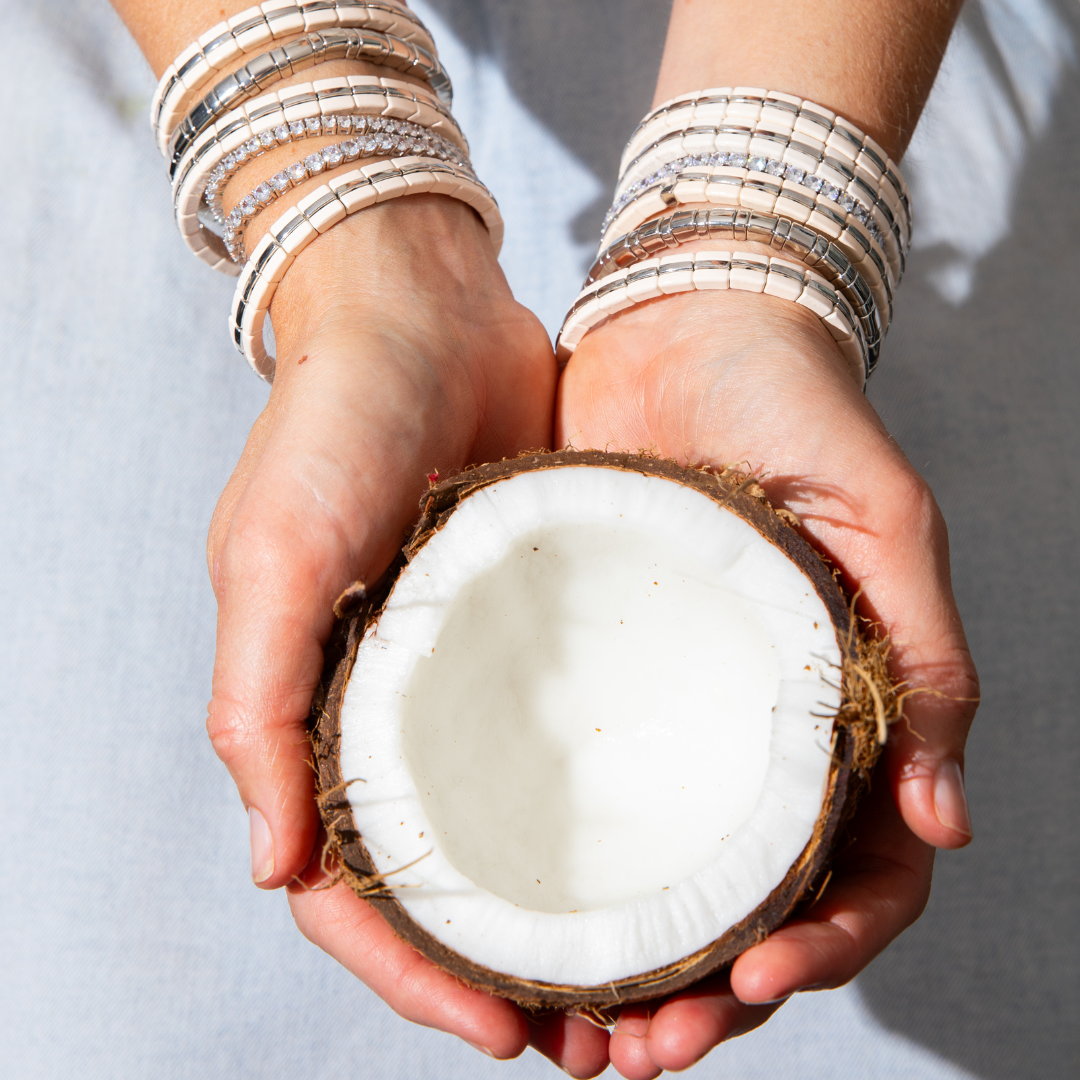 Put the love in the coconut bracelet