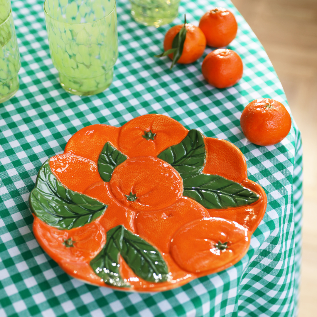 Orange Plate