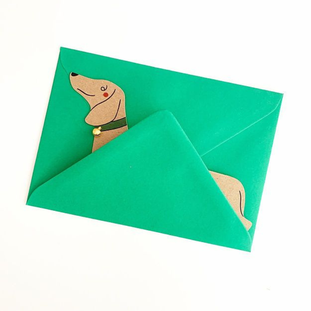 Dachshund Sausage Dog Greeting Card