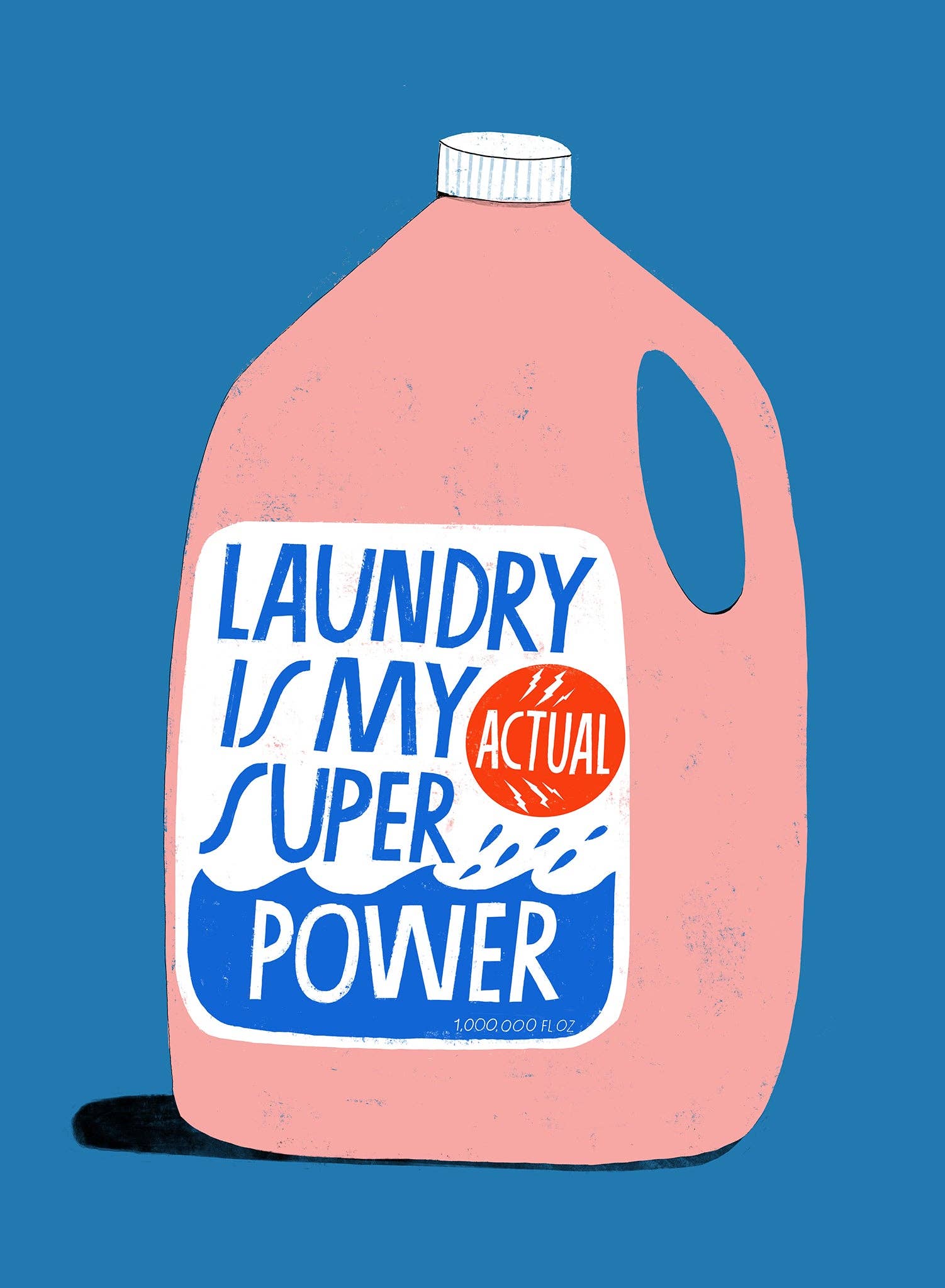 Laundry is My Superpower - Art Print