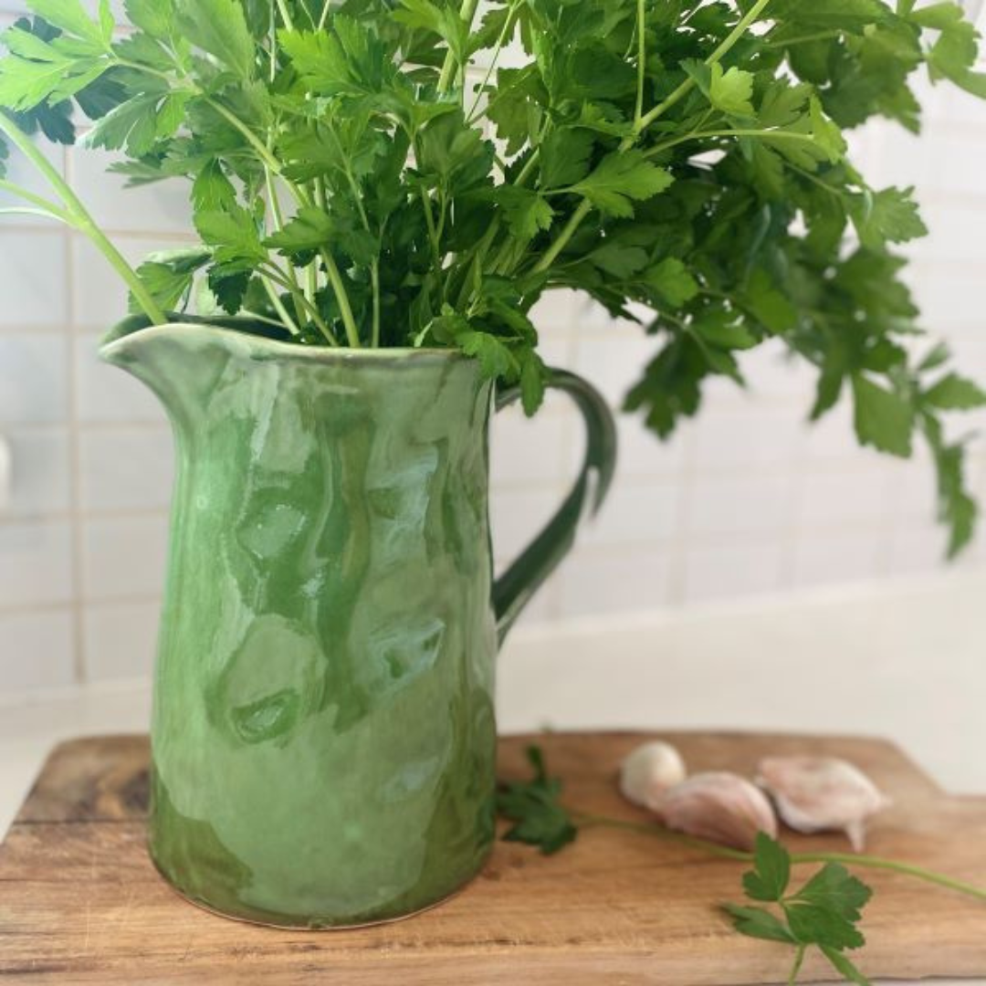 Ceramic Green Jug