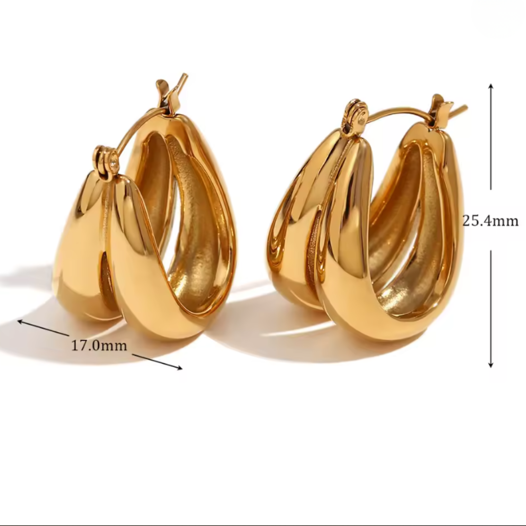 Hula Hoop Earrings