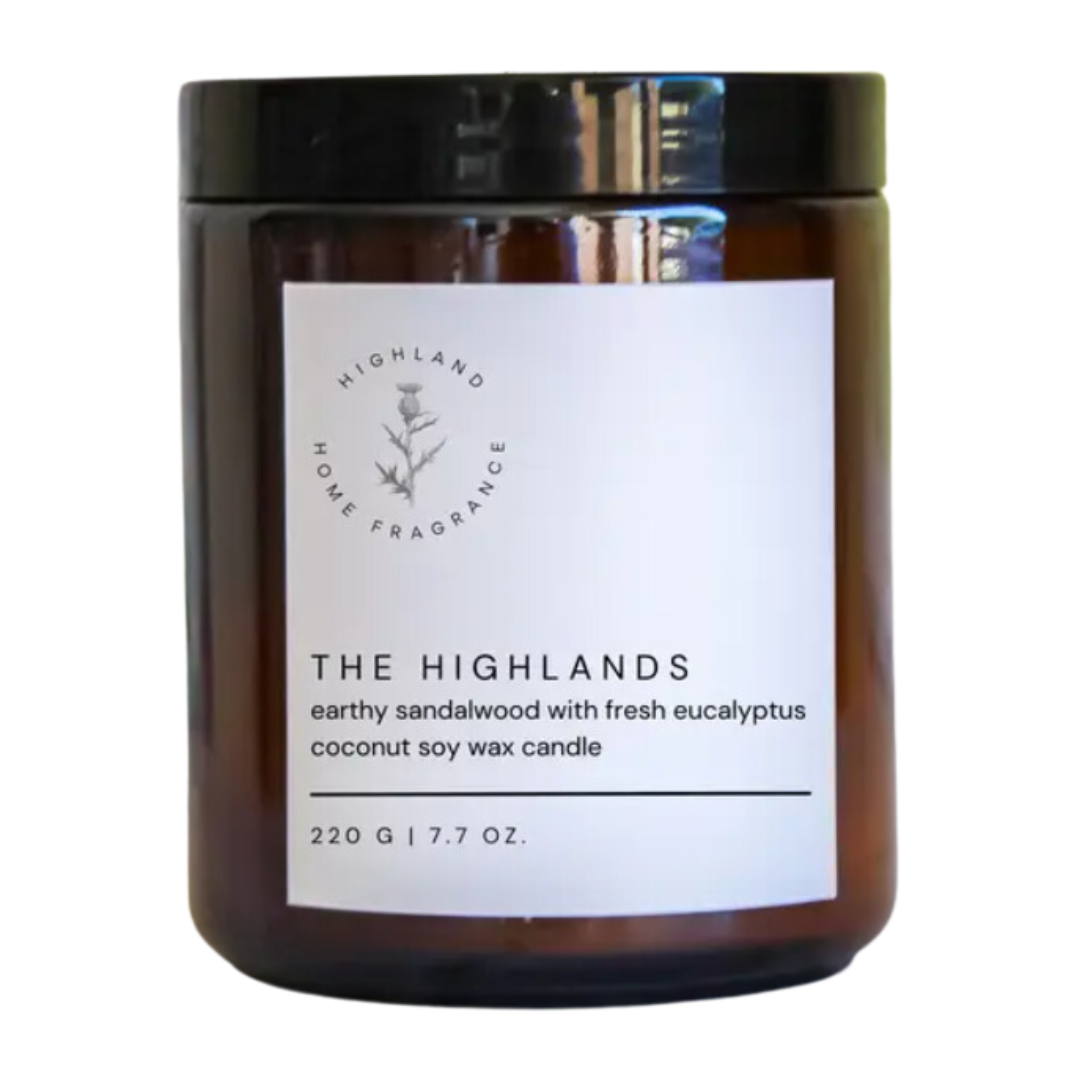 The Highlands | Eucalyptus + Sandalwood - 220g Candle