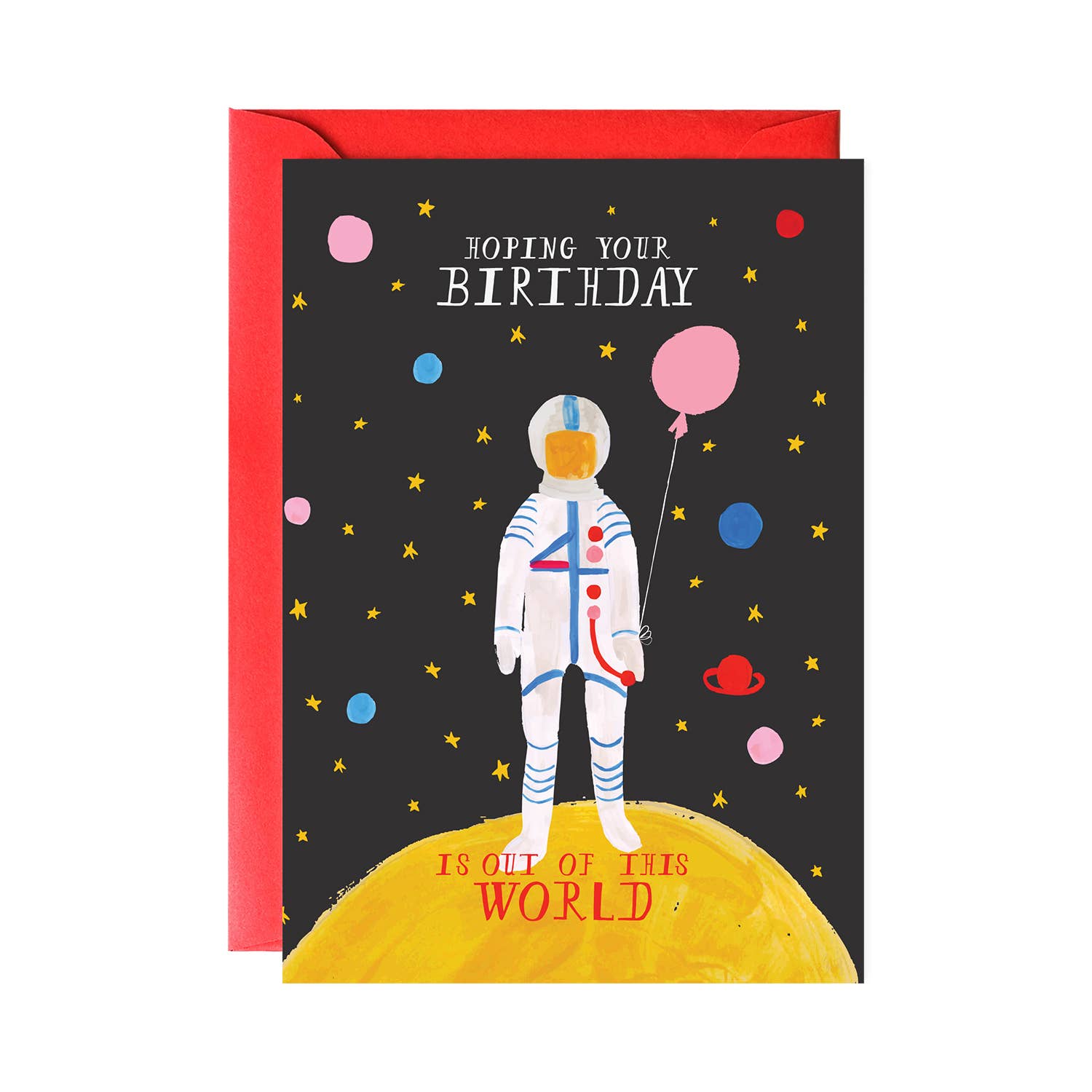 Astronaut - Birthday Card