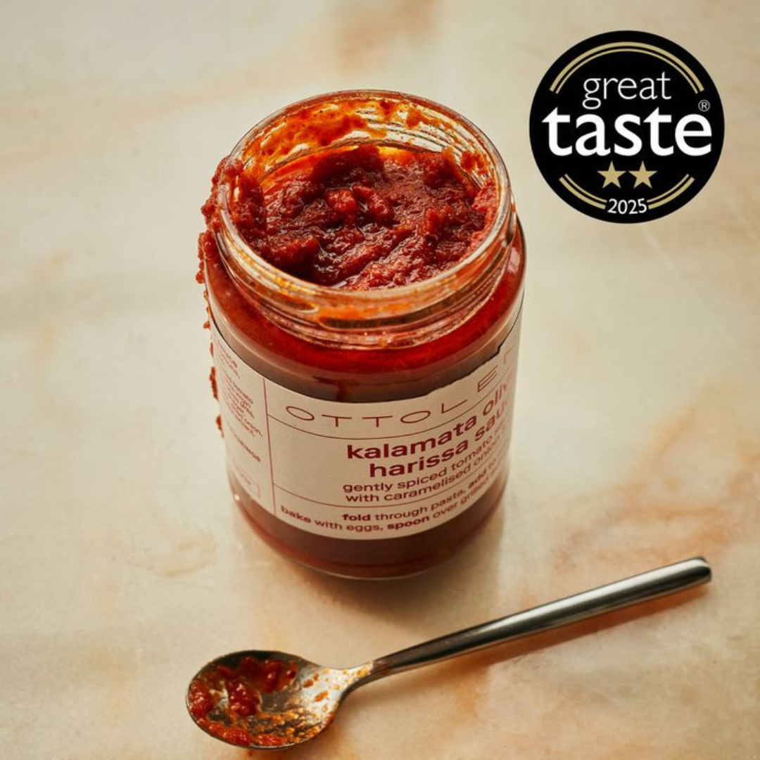 Ottolenghi Kalamata Olive & Harrisa Sauce 350g