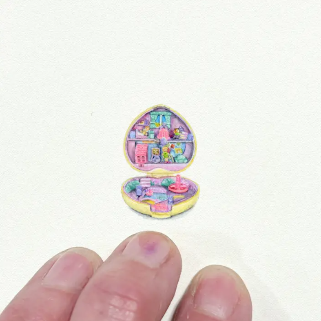 Polly Pocket - FRAMED Tiny Print