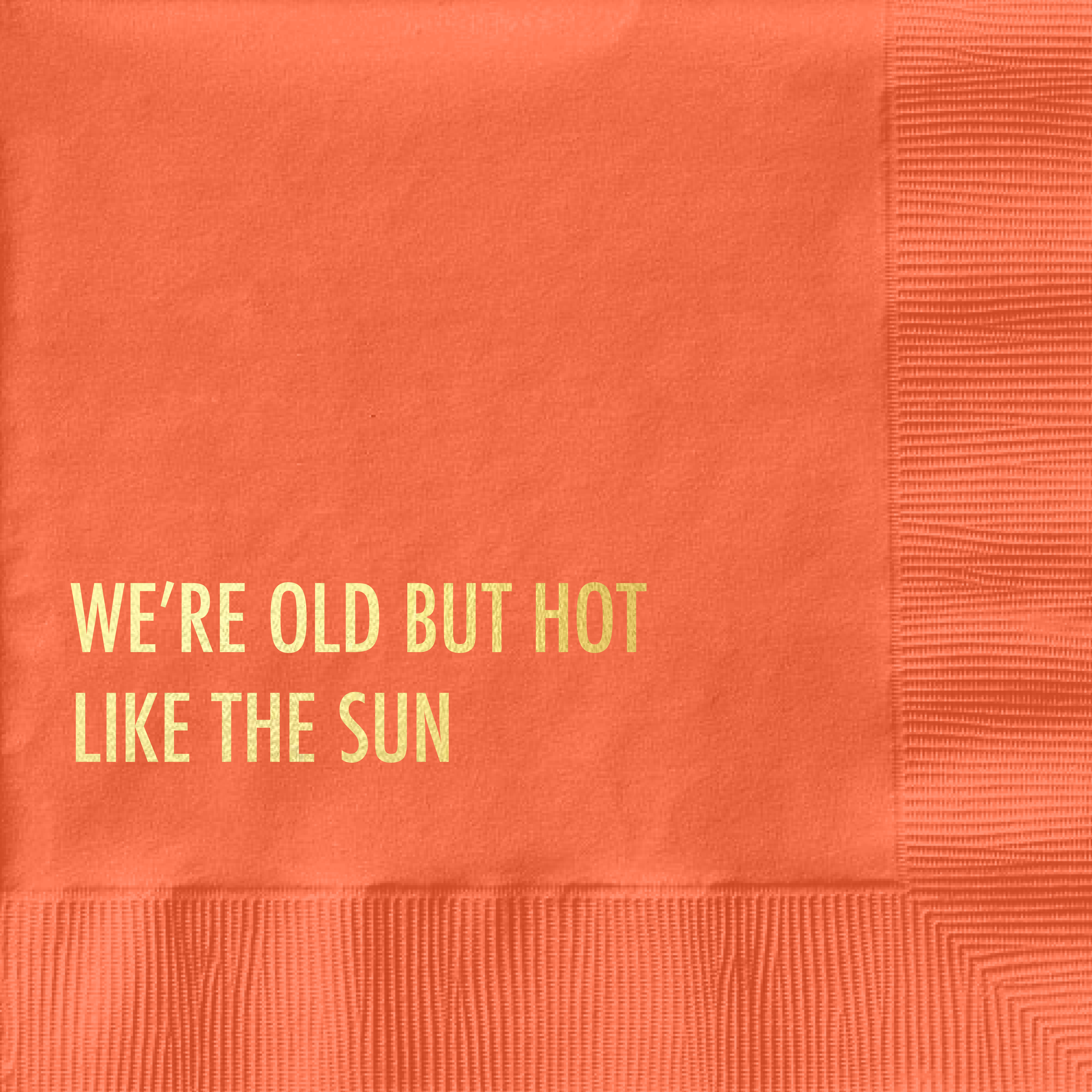 Old But Hot Cocktail Napkins