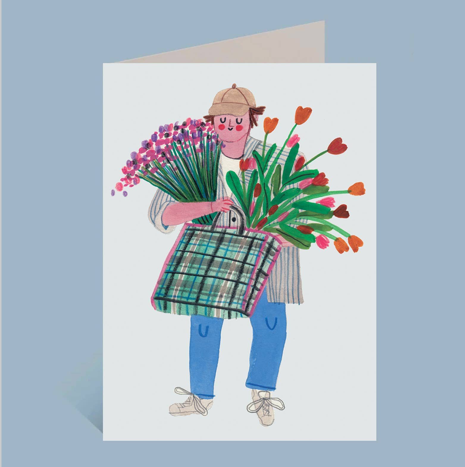 THE FLOWER GUY card