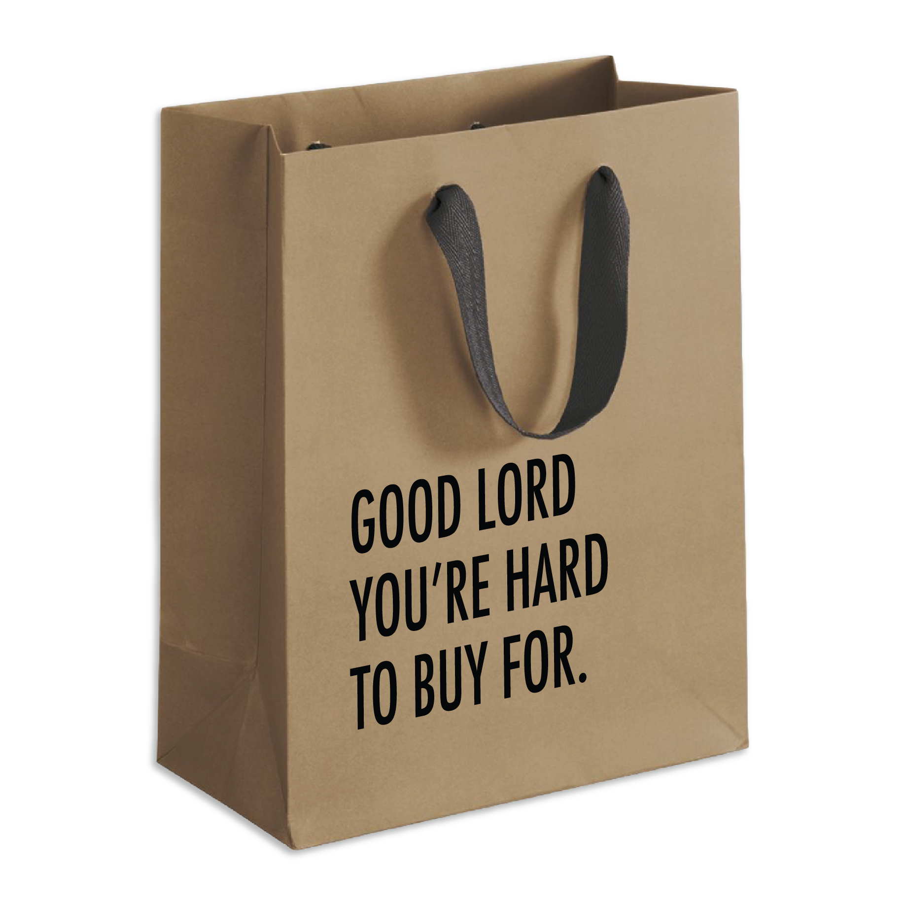 'Good lord you're hard to buy for' Gift Bag