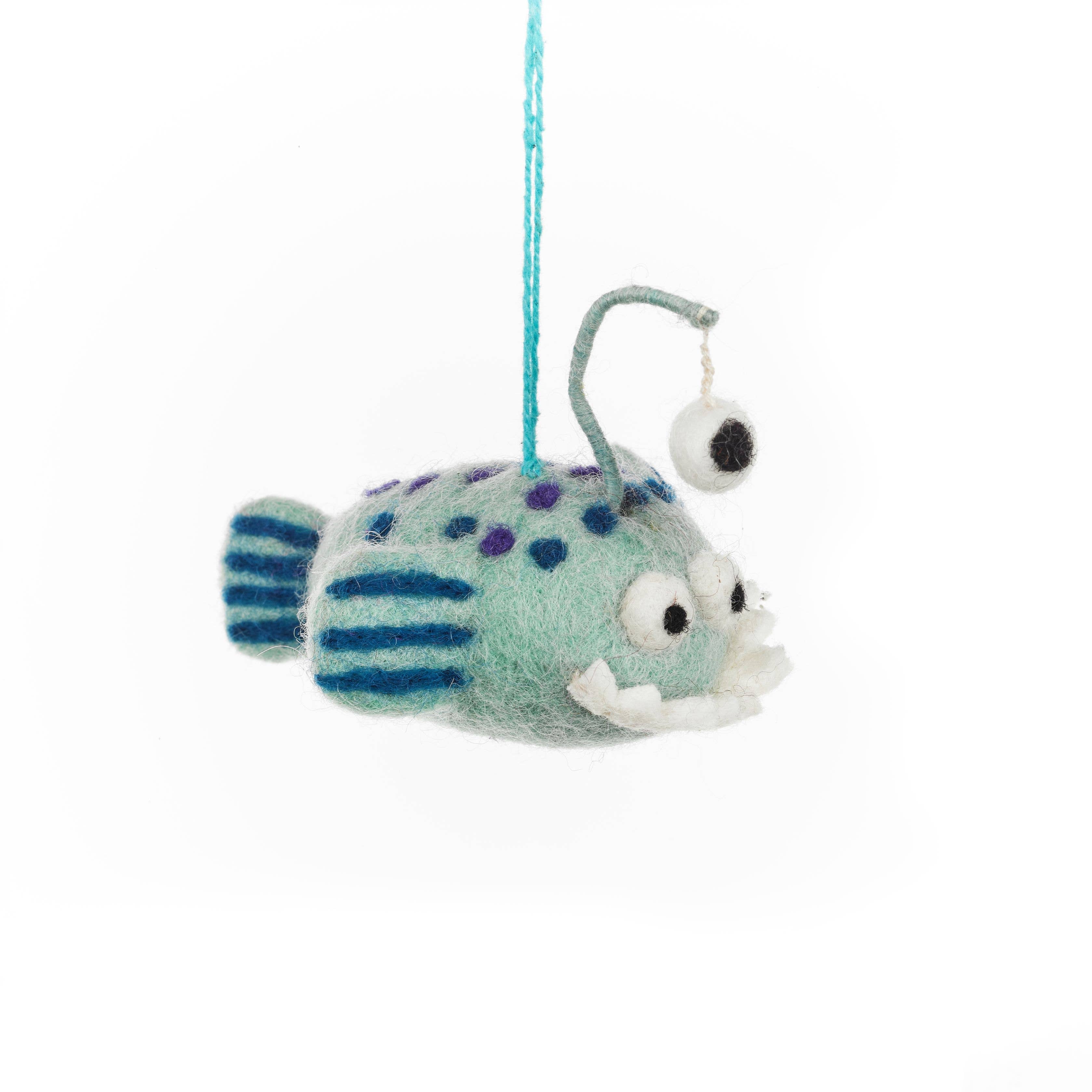 Finnigan the Fish Christmas Ornament