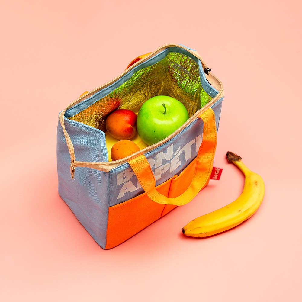 ORANGE BON APPÉTIT ISOTHERMIC LUNCH BAG