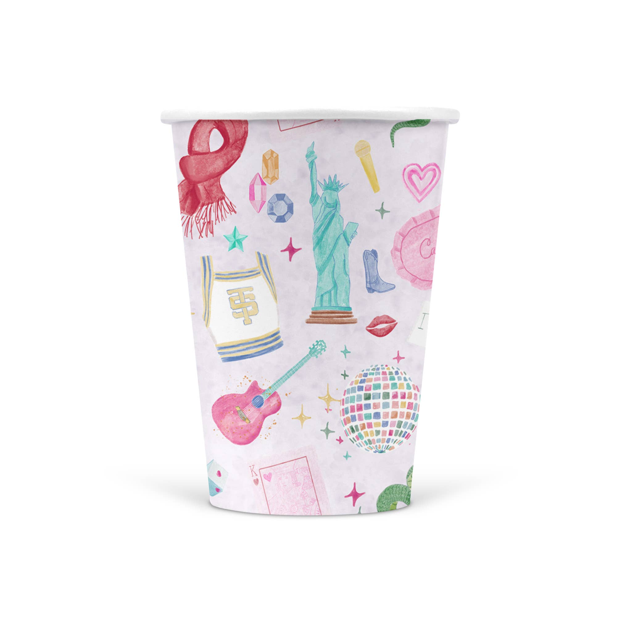 Taylor Swift Paper Cup Pack of 10