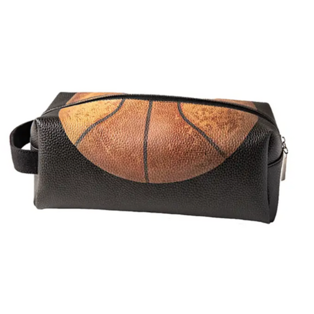 Vintage Basketball Toiletry Bag