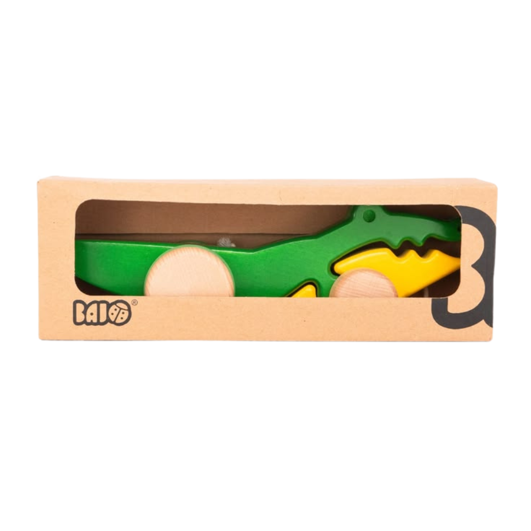 Bajo Wooden Toys - Pull Crocodile