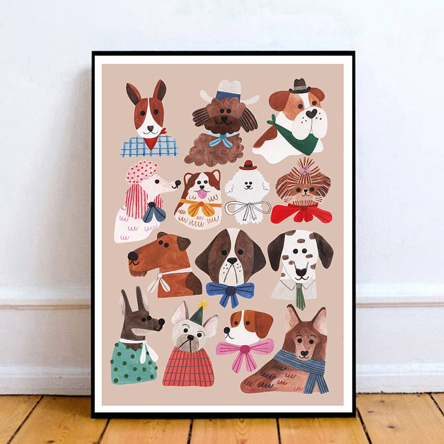 DOGGIES print