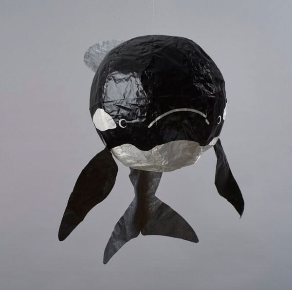 Whale Japanese Paper Balloon