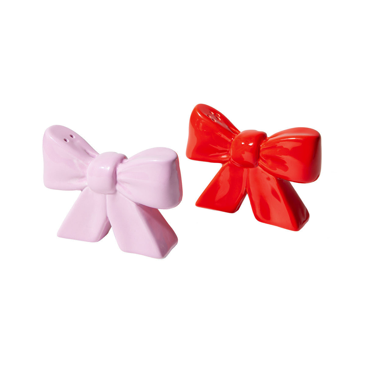 Bow Salt & Pepper Shakers