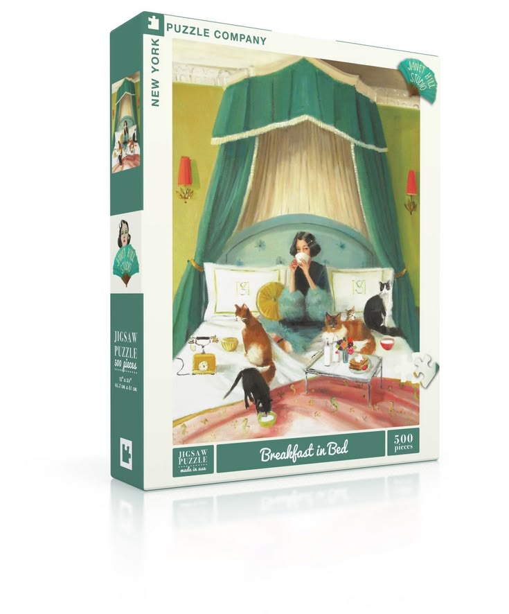 Breakfast in Bed by Janet Hill - 500 piece puzzle
