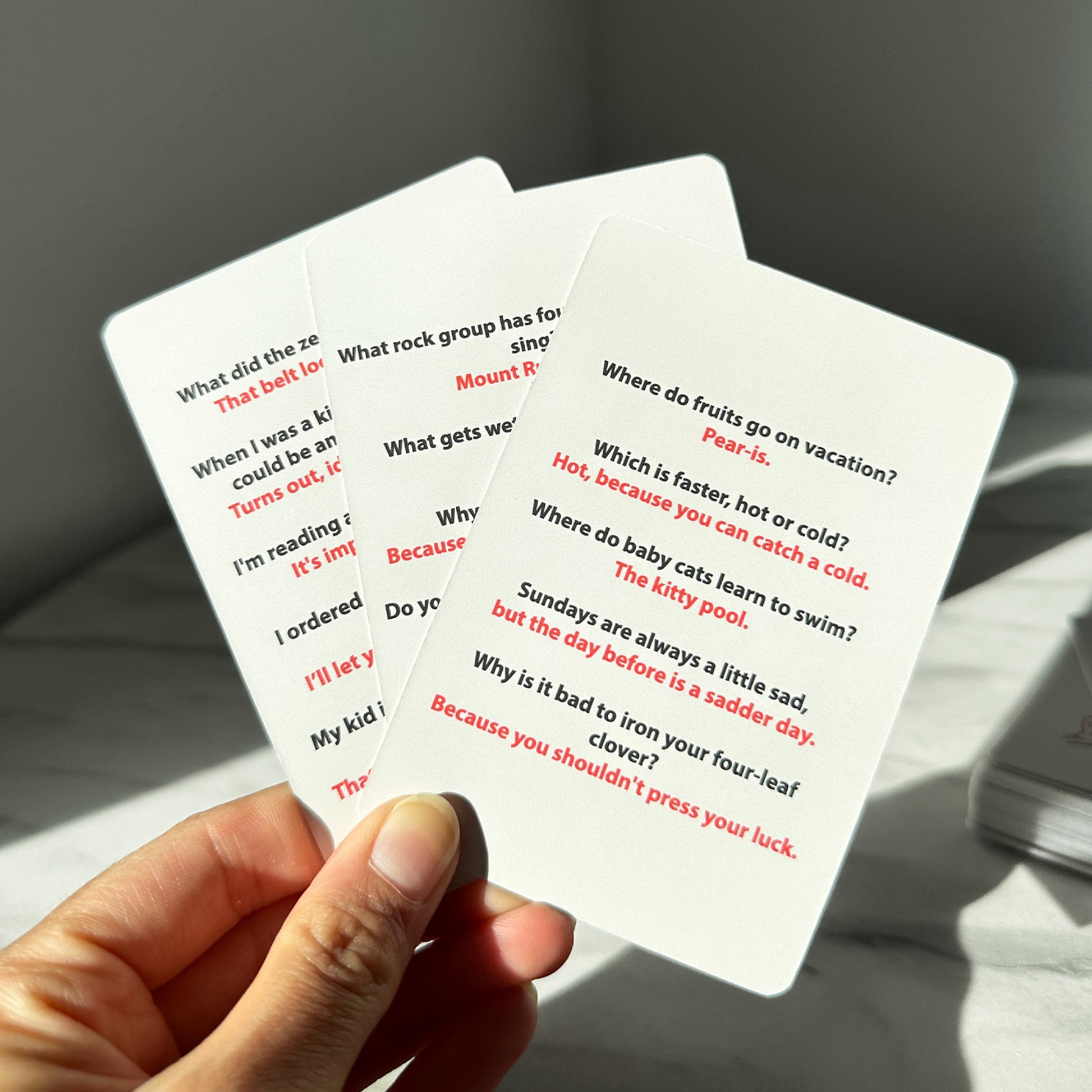 Cards Dad Jokes