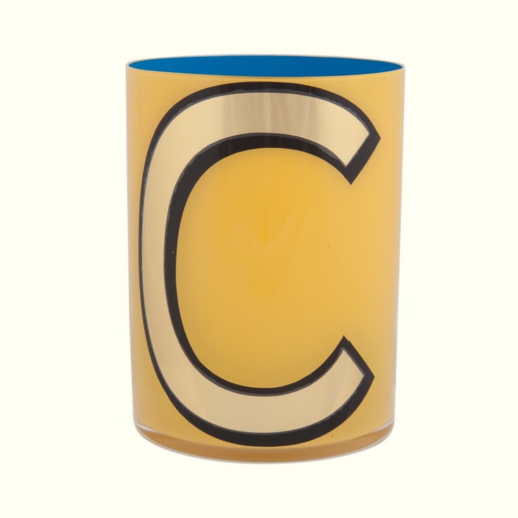 Alphabet Brush Pot - C