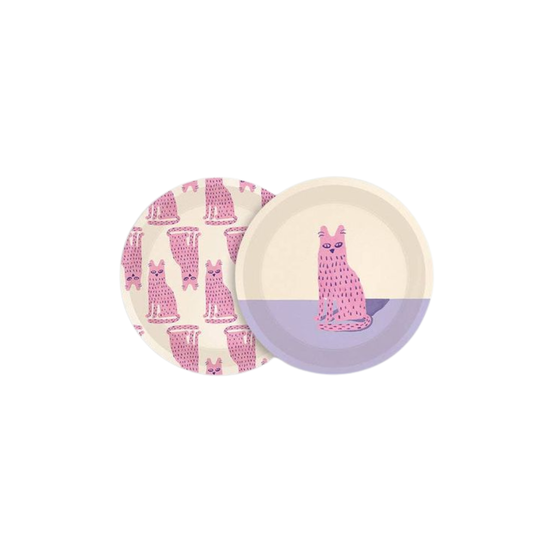 Lonely Cat Coasters - Set of 2