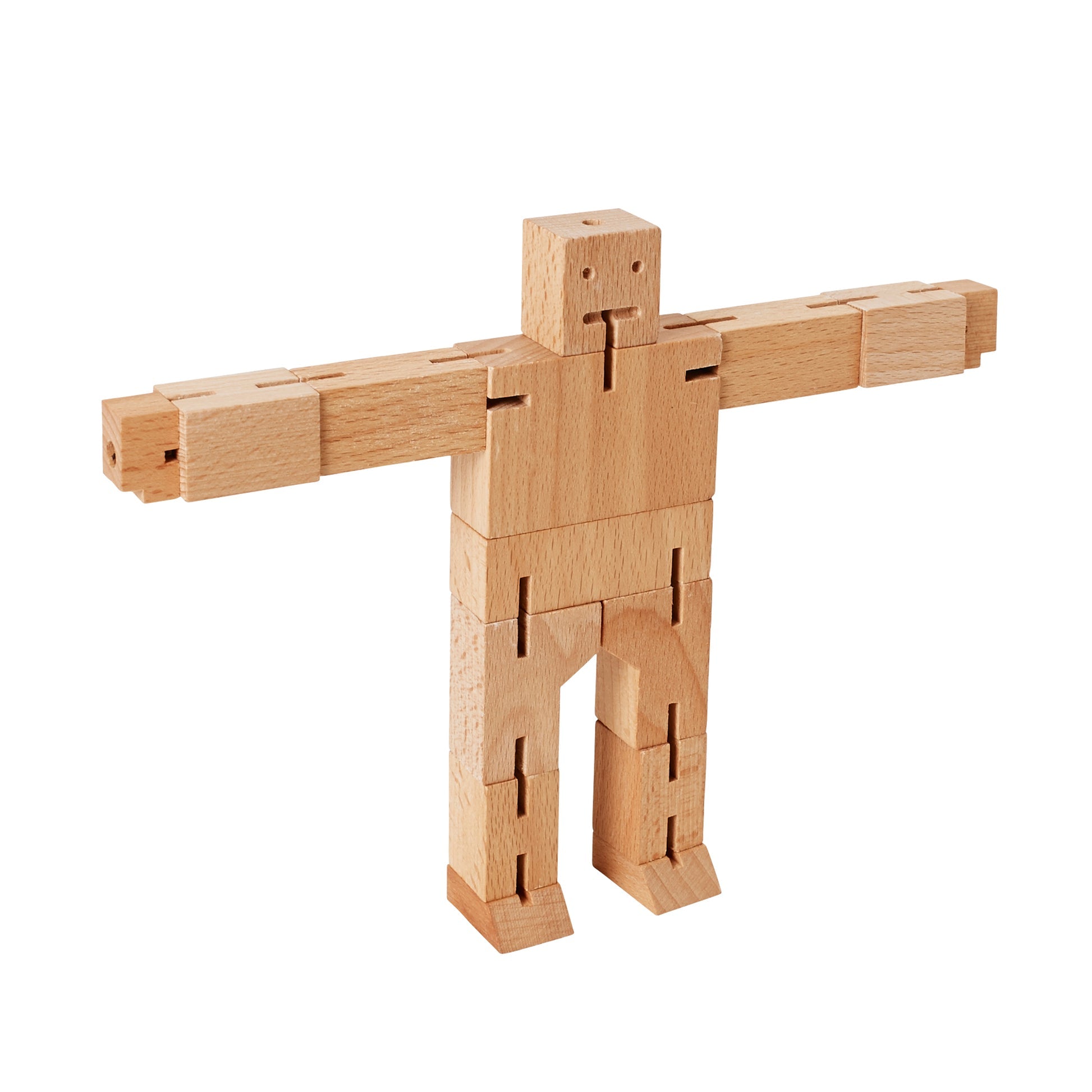 Cubebot Small Natural Robot Toy