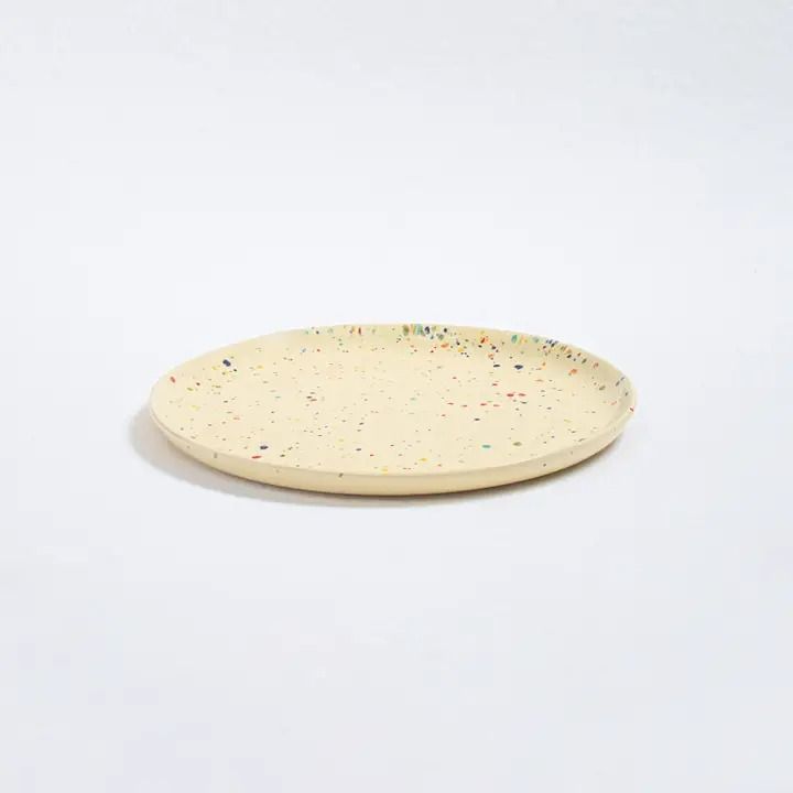 Party Salad Plate 22cm - Yellow